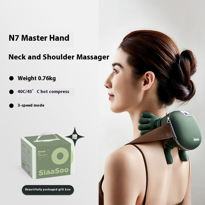 Electric Neck Shoulder Massager - Wireless Kneading Shawl