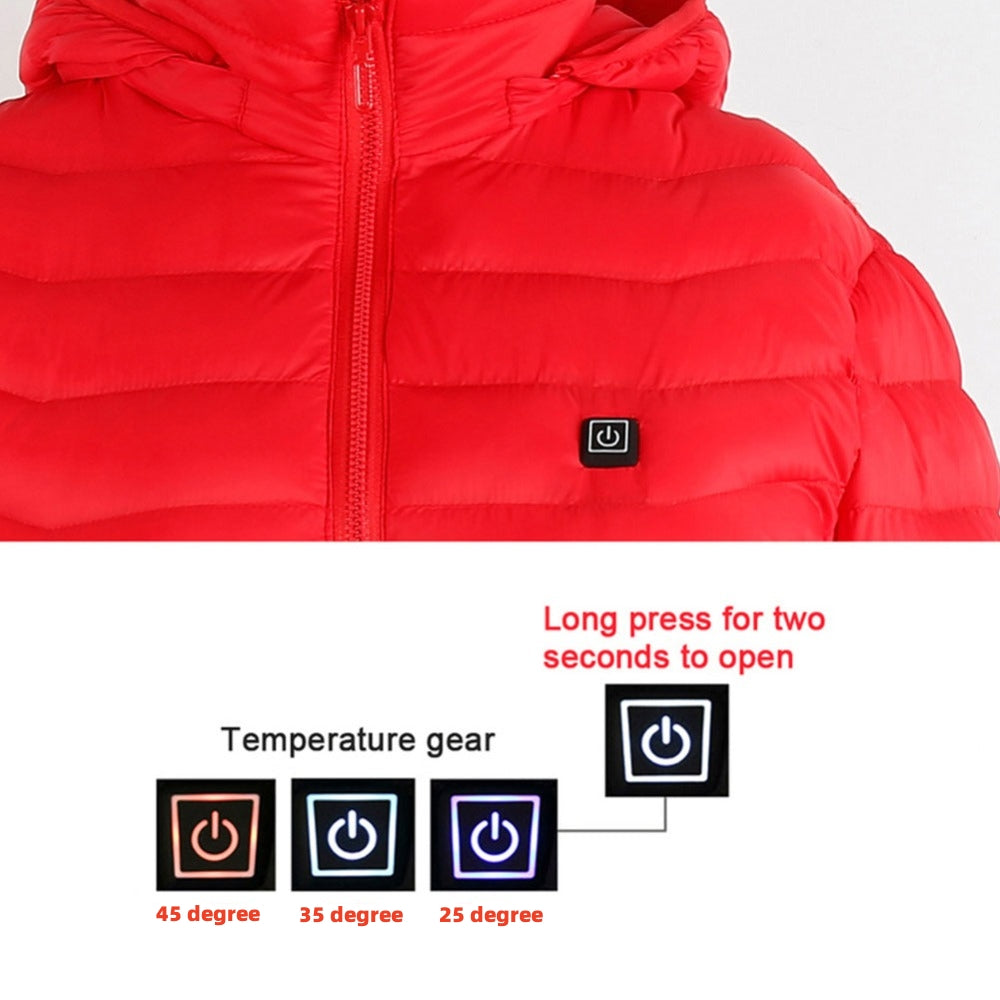 Men’s USB Heated Vest – 3-Zone Thermal Winter Layer