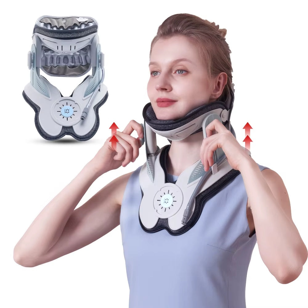 Neck Cervical Traction Device - Adjustable Posture Support