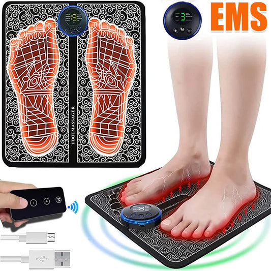 EMS Foot Massager Mat - Electric Muscle Stimulator