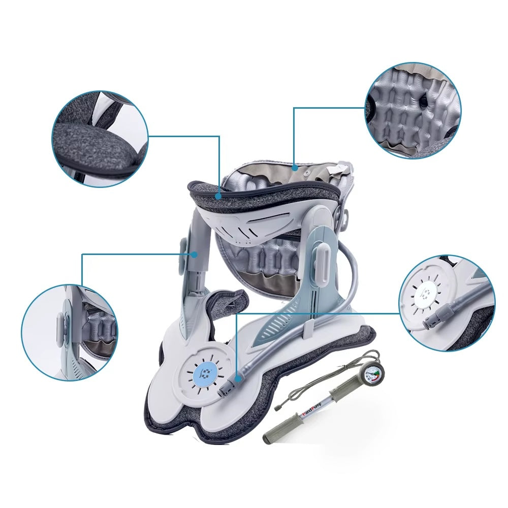 Neck Cervical Traction Device - Adjustable Posture Support