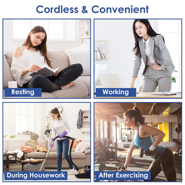 Lower Back Heating Pad - Cordless & Wireless