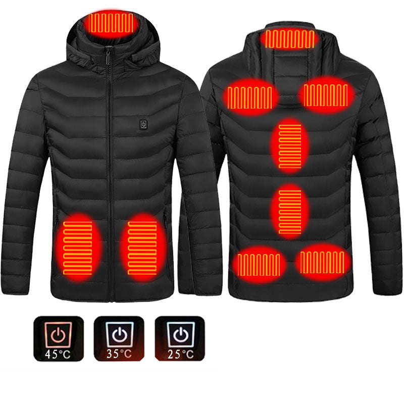 Men’s USB Heated Vest – 3-Zone Thermal Winter Layer